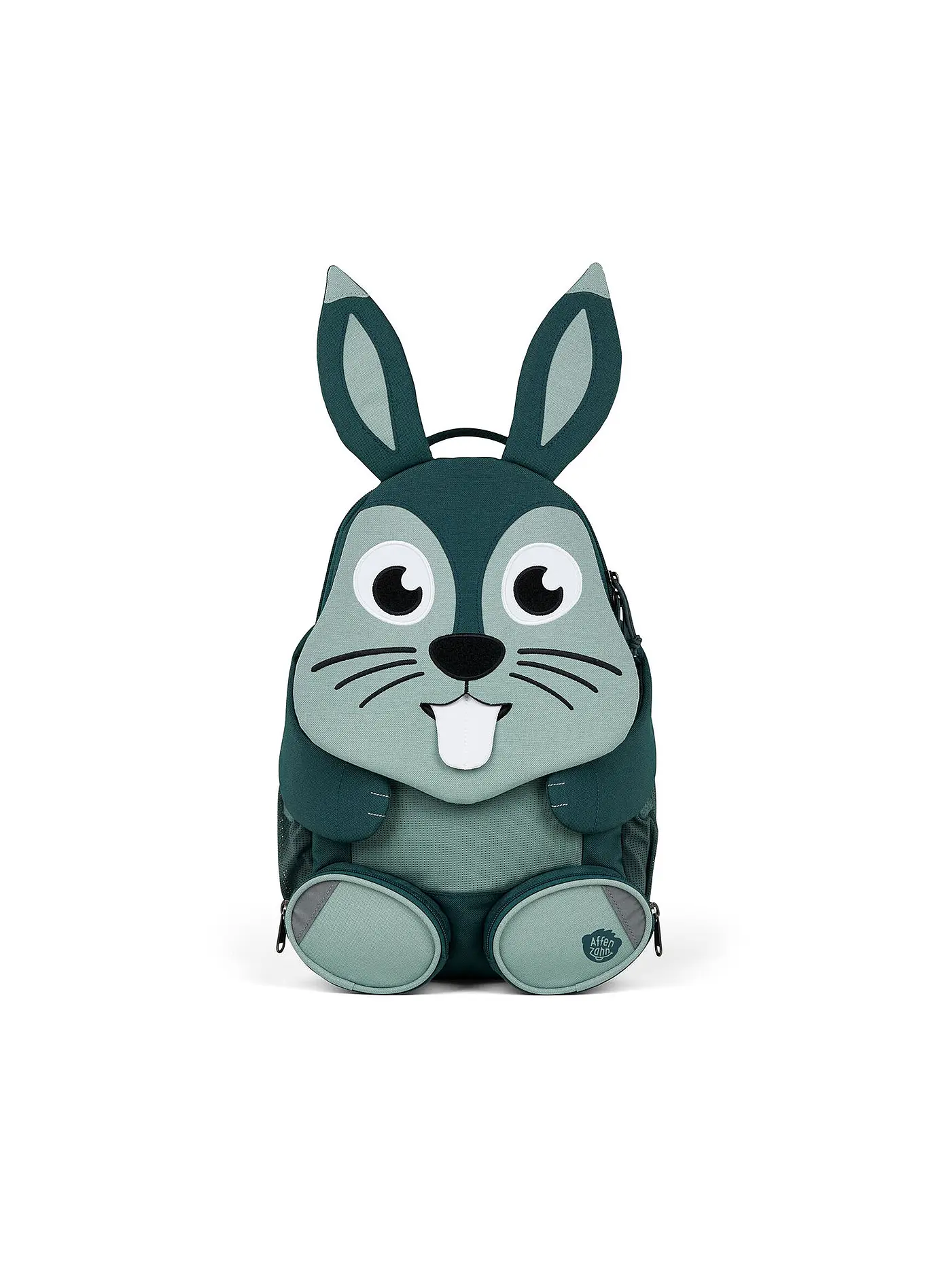 AFFENZAHN | Kinder Rucksack Große Freunde - Otter | grau